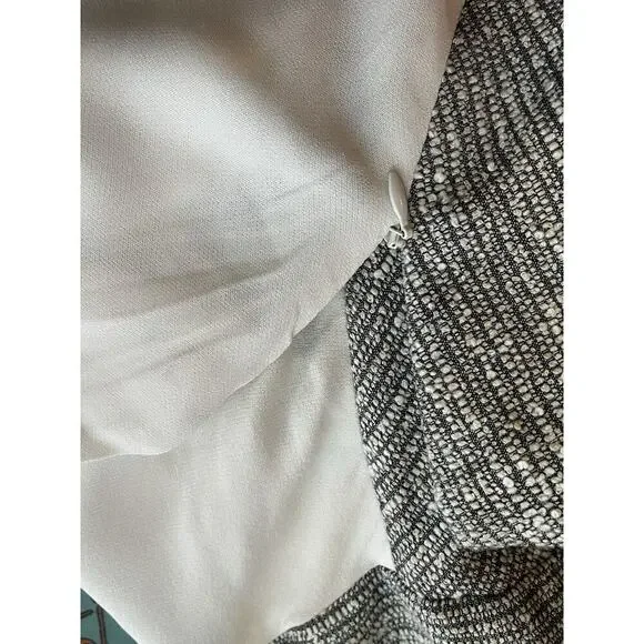 Malene Birger Textured Wool front Cream Blouse Size 40 - Picture 5 of 5